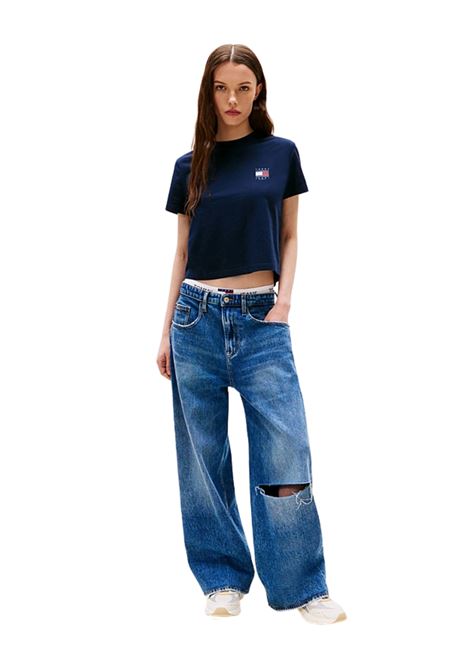 T-shirt con bandiera sul retro Tommy Hilfiger | DW0DW21423C1G